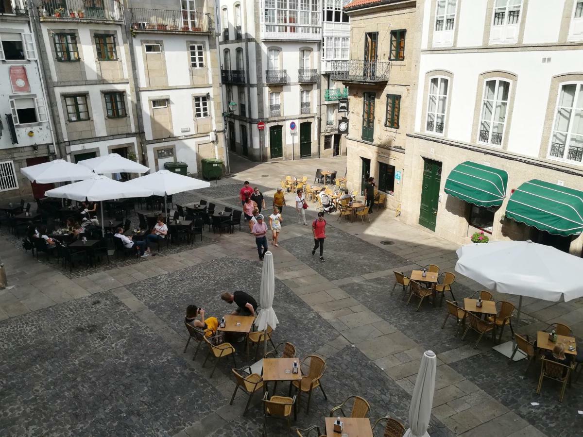 Pension Residencia Universitaria Rey Apartment Santiago de Compostela Ngoại thất bức ảnh